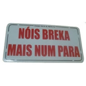 ADESIVO nóis breka mais não para (396)